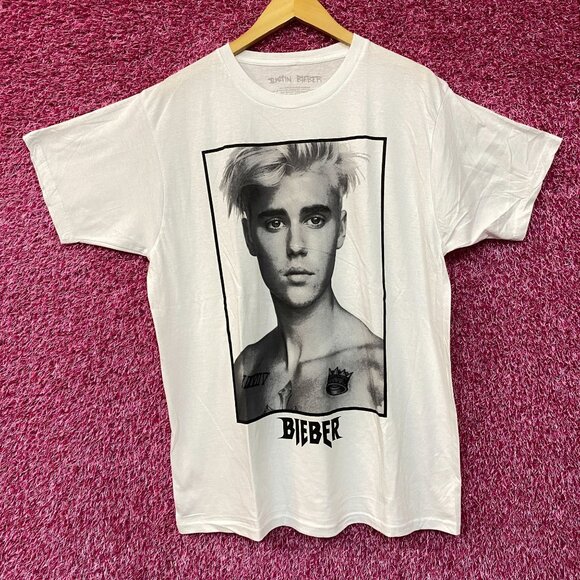 Justin Bieber Purpose Album Cover T-Shirt XL - Picture 1 of 4